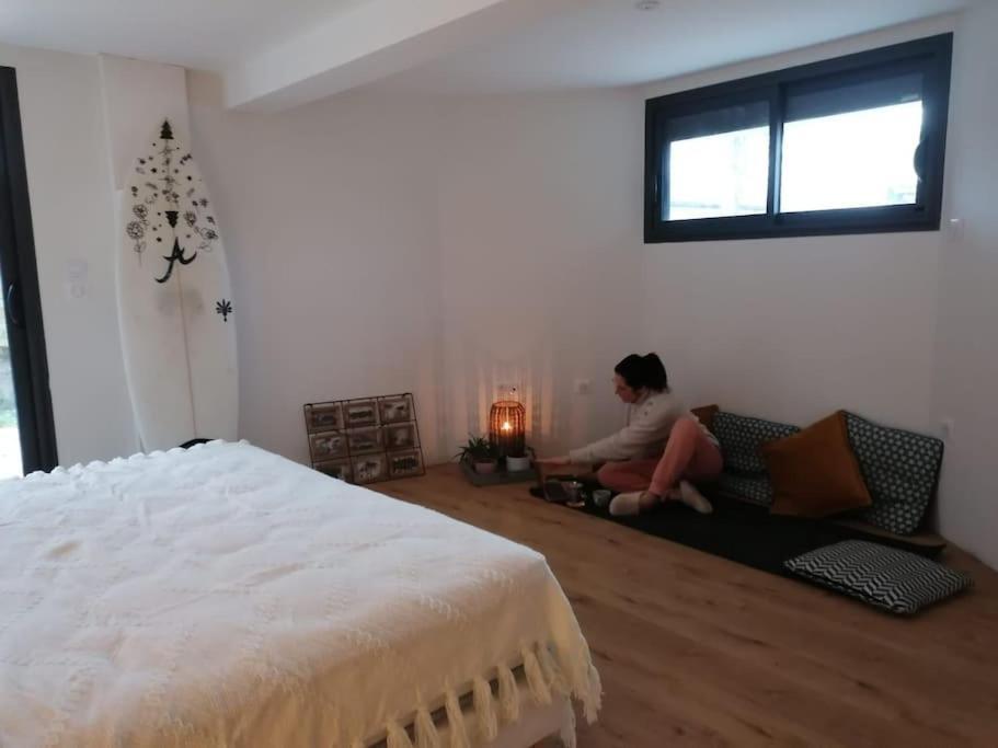 Maison Dharma A 5Km De La Plage Avec Sauna Mimizan-Plage Εξωτερικό φωτογραφία